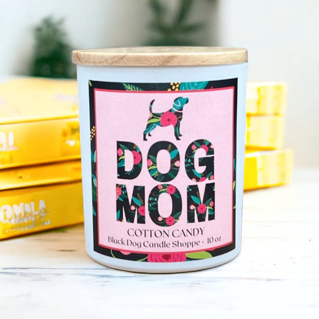 Dog Mom Cotton Candy Candle