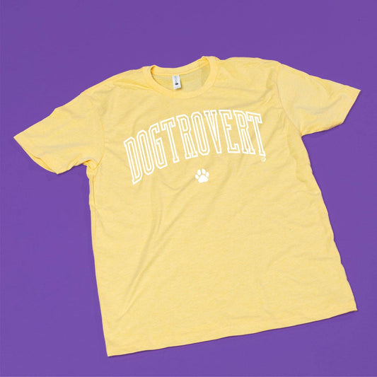 Dogtrovert Yellow Tee