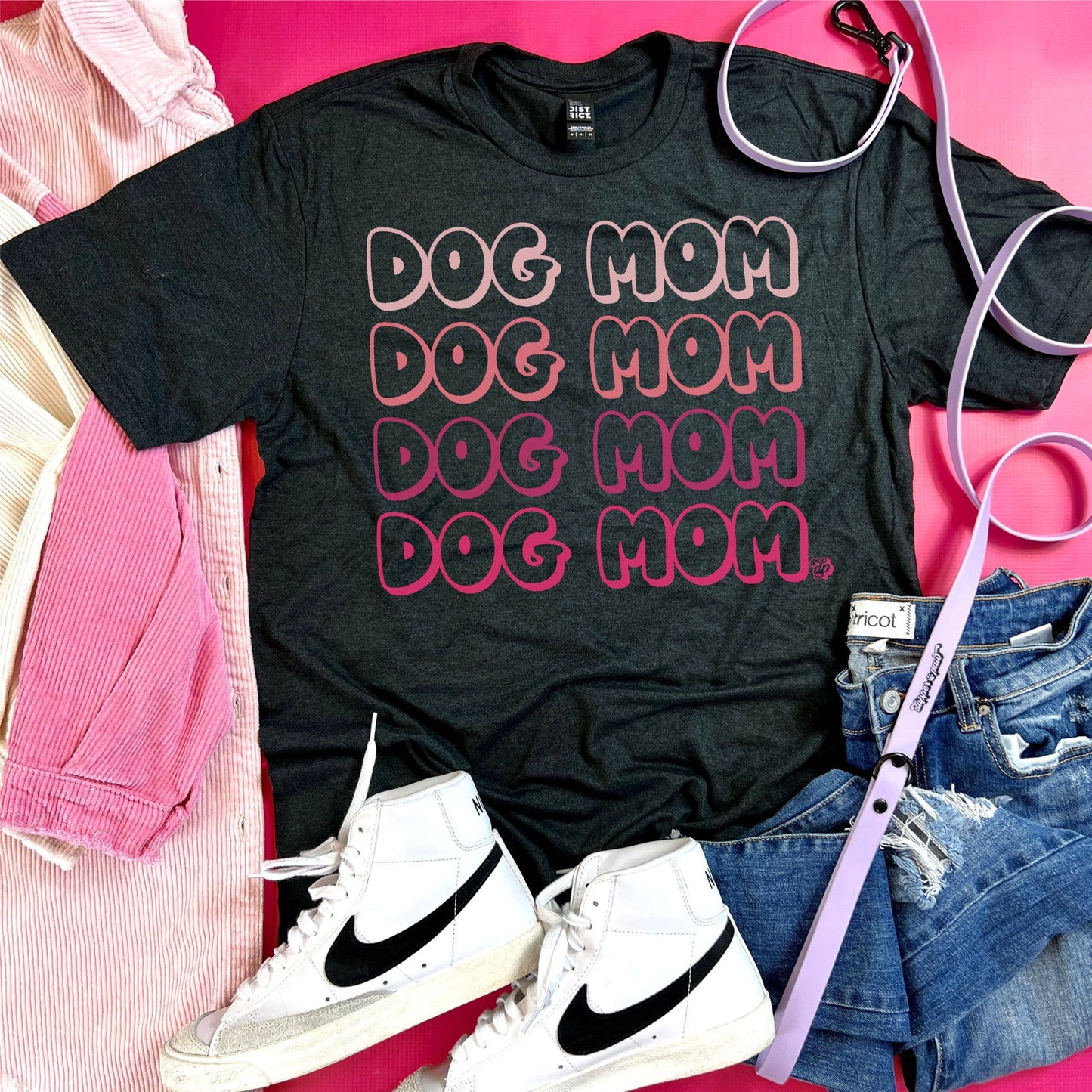 Ombre Dog Mom Tee